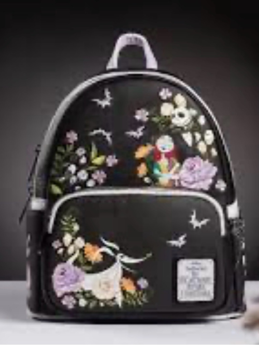 NEW Loungefly Disney Nightmare Before Christmas Floral Mini Backpack NBC